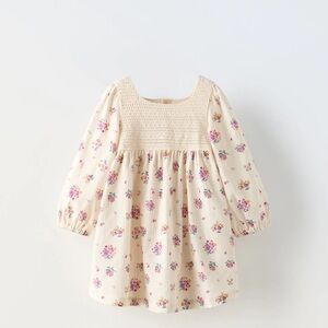Zara toddler printed dress